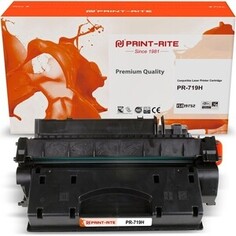 Картридж PRINT-RITE TFC824BPU1J PR-719H 719H black ((6400стр.) для Canon MF5840dni-Sensys/MF5880dni LBP6300i/6650i) (PR-719H)