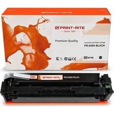 Картридж PRINT-RITE TFC447BPU1J PR-045H BLACK 045H black ((2800стр.) для Canon LBP 611Cn/613Cdw/631Cn/633Cdw/635Cx) (PR-045H BLACK)