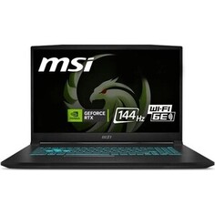 Ноутбук MSI Bravo 17 C7VE-064XRU 17.3 FHD Ryzen 5 7535HS, 16Гб, SSD 512Гб, RTX 4050 6Гб, DOS, черный, 2.7 кг 9S7-17LN11-064