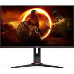 Монитор AOC U28G2XU2 LCD 28 [16:9] 3840x2160(UHD 4K) IPS, Black-Red