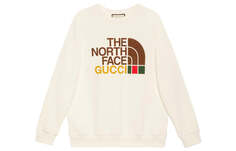 Толстовка Gucci x The North Face оверсайз, белый