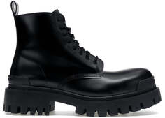 Ботинки на шнуровке Balenciaga Strike, черный