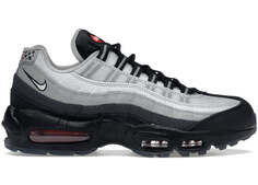 Кроссовки Nike Air Max 95 Pure Platinum, черный / белый / серый