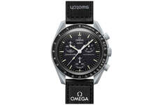 Часы Swatch x Omega Bioceramic Moonswatch Mission to the Moon, чёрный Salomon