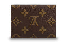 Кошелек Louis Vuitton LV Enveloppe Carte De Visite Card Package, Коричневый