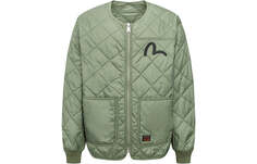 Куртка EVISU Diamond стеганая, зеленый