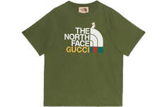 Футболка Gucci x The North Face, темно-зеленый