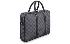 Портфель мужской Louis Vuitton Voyage Small, серый