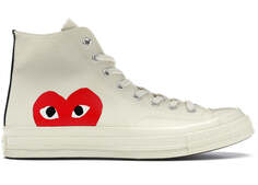 Кеды Converse Chuck Taylor All-Star 70 Hi Comme des Garcons, белый/красный