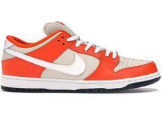Кроссовки Nike SB Dunk Low, оранжевый / бело-кремовый