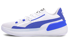 Кроссовки баскетбольные унисекс Puma Clyde Hardwood Series, белый / синий