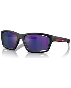 Мужские солнцезащитные очки, PS 04YS57-Z PRADA LINEA ROSSA