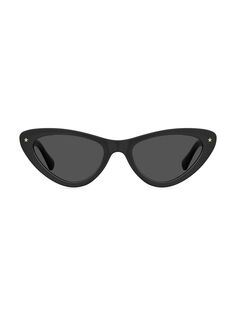Солнцезащитные очки «кошачий глаз» 53 мм Chiara Ferragni, черный