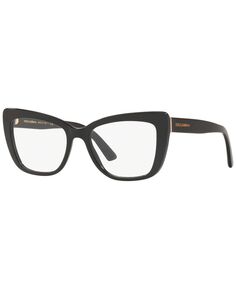 DG3308 Женские очки кошачий глаз Dolce&amp;Gabbana, черный