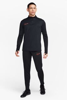 Тренировочные джоггеры Dri-FIT Academy на молнии Nike, черный