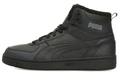 Черные повседневные баскетбольные кроссовки Puma Rebound Joy Fur