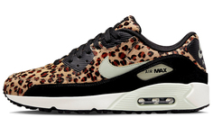 Кроссовки для гольфа Nike Air Max 90 Golf NRG Leopard черный/коричневый