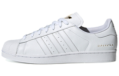 Кроссовки унисекс для скейтбординга Adidas Originals Superstar, белое золото