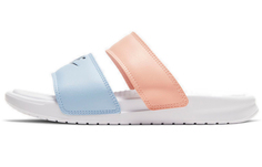 Женские шлепанцы Nike Benassi Duo Ultra белый/синий/розовый