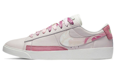 Женские туфли для скейтбординга Nike Blazer Low, розовые, белые
