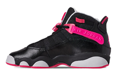 Jordan Air Jordan 6 Кольца Черный Розовый