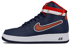 Air Force 1 High Sport NBA Midnight Navy University Красный Nike