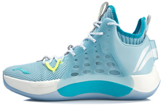 Баскетбольные кроссовки среднего размера с подкладкой Синий/Белый Li Ning