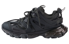 Balenciaga Спортивная обувь с низкой подошвой Track Clear Sole, черная