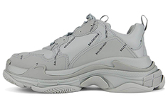 Balenciaga Низкие кроссовки с логотипом Triple S Allover Серый