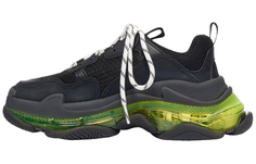 Кроссовки Balenciaga Wmns Triple S Черный/Зеленый