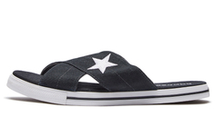 Шлепанцы Wmns One Star Черные Converse