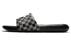 Тапочки с принтом Nike Victori One Slide, черные