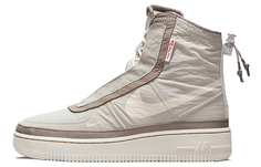 Высокие кеды Nike Wmns Air Force 1 Shell Бежевые