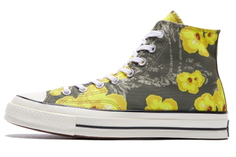 Высокие кеды Converse Chuck 70 Paradise с цветочным принтом, &apos;Field Surplus&apos;, желтые