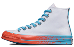 Конверсы Chuck Taylor All Star, парусиновые туфли унисекс 1970-х годов Белый Синий Красный Converse