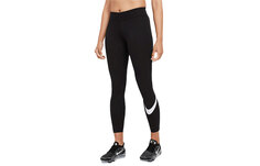 Брюки для фитнеса Nike Wmns Sportswear Essential Swoosh, черные