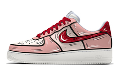 Кроссовки Nike Air Force 1 07 Low QS Love Letter Wmns красный/розовый