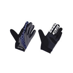 Длинные велосипедные перчатки XLC CG-L13 Enduro, синий / синий / фиолетовый