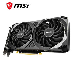 Видеокарта MSI Wantu GeForce RTX 3060 VENTUS 2X OC GDDR6 12GB с двумя вентиляторами