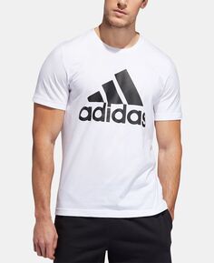 Мужская футболка с логотипом Badge of Sport adidas