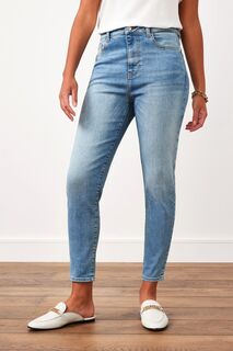Узкие джинсы премиум-класса Next, синий