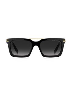 Солнцезащитные очки-пилоты 54MM Marc Jacobs, черный