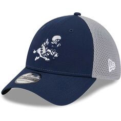 Мужская кепка New Era темно-синяя/серая Dallas Cowboys Retro Joe Main Neo 39THIRTY Flex Hat