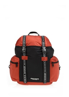 Красный мужской рюкзак Armani Exchange