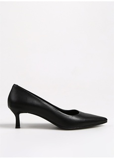 Черные женские туфли на каблуке Divarese