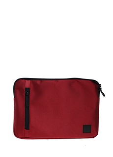 Бордово-красная сумка для ноутбука на молнии Fabrika ФАБРИКА