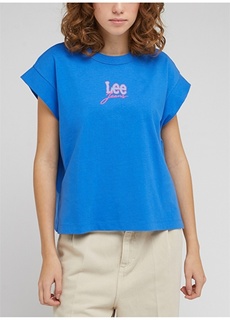 Разноцветная женская футболка с круглым вырезом Lee