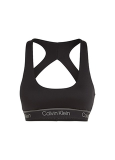 Черный женский спортивный бюстгальтер Calvin Klein