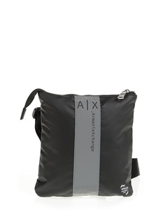 Черная мужская сумка-мессенджер Armani Exchange