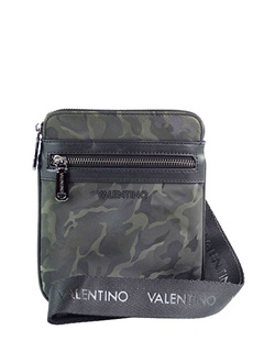Мужская сумка-мессенджер, антрацитового цвета Valentino